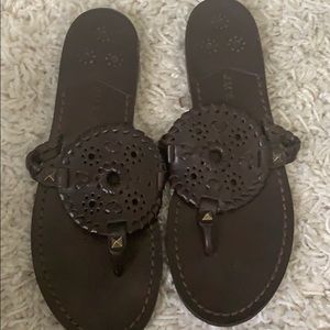 Jack Rogers leather sandals!